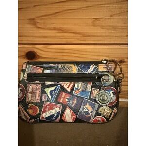 Vintage Sydney Love Hotels Travel Theme 7x4  Zip Wallet Read